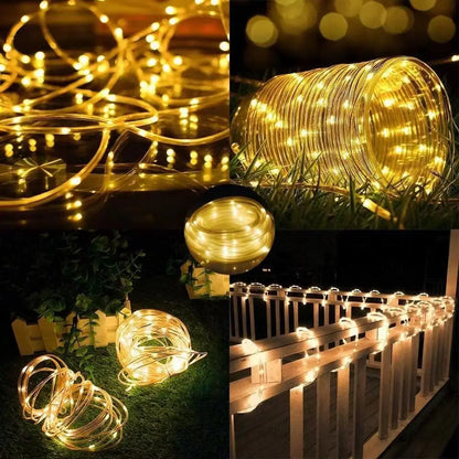 String Outdoor Lights Waterproof Garden & Christmas String Lights