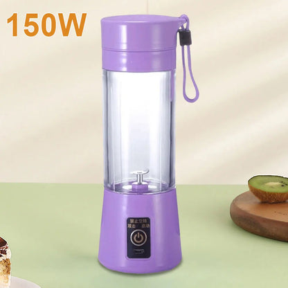 Portable Blender — 400ml Smoothie & Milkshake Maker