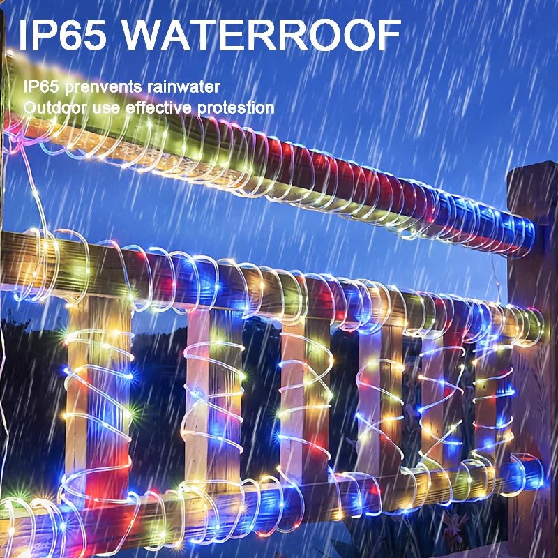 String Outdoor Lights Waterproof Garden & Christmas String Lights