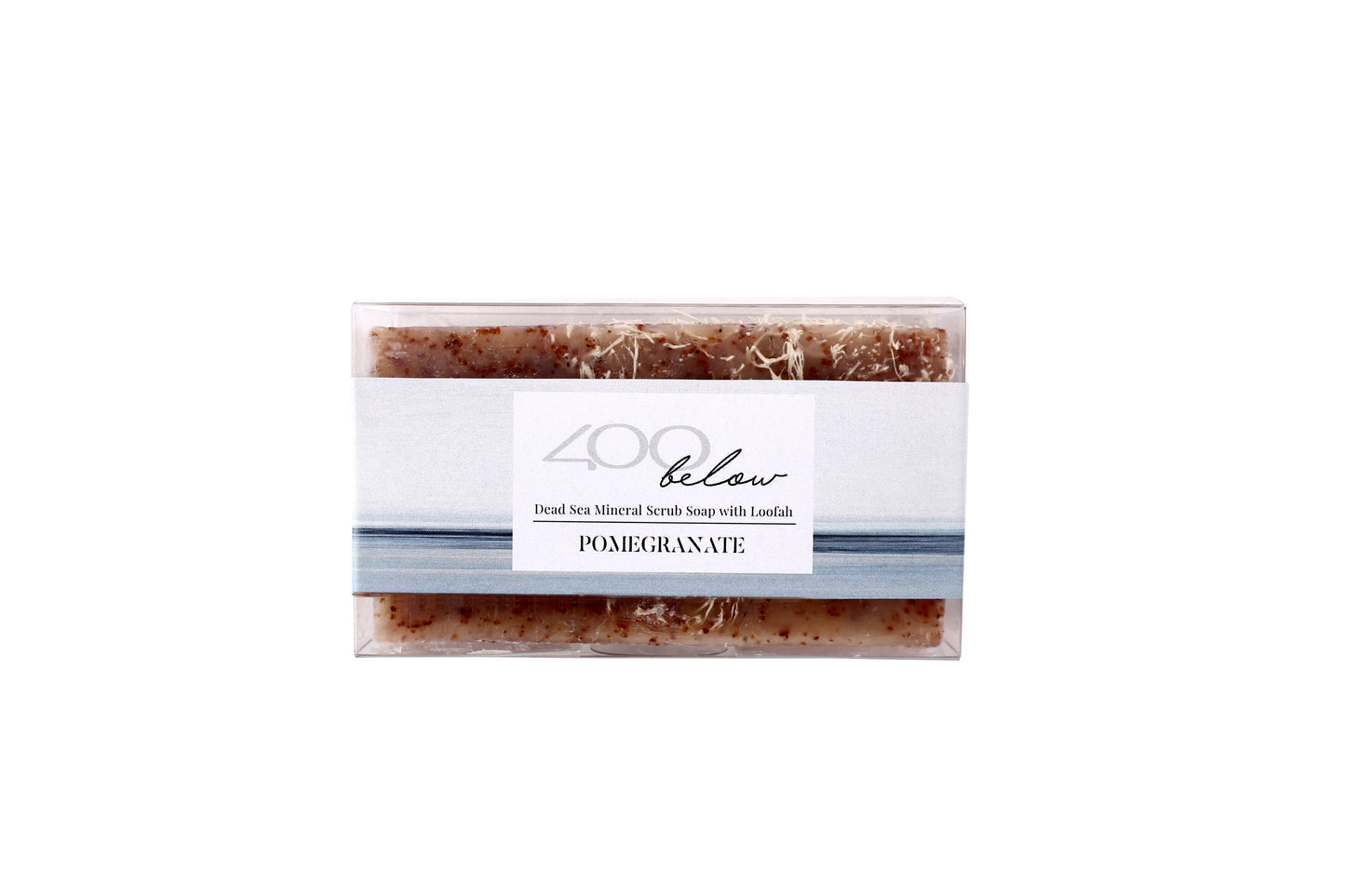 Dead Sea Mineral Scrub Soap Pomegranate